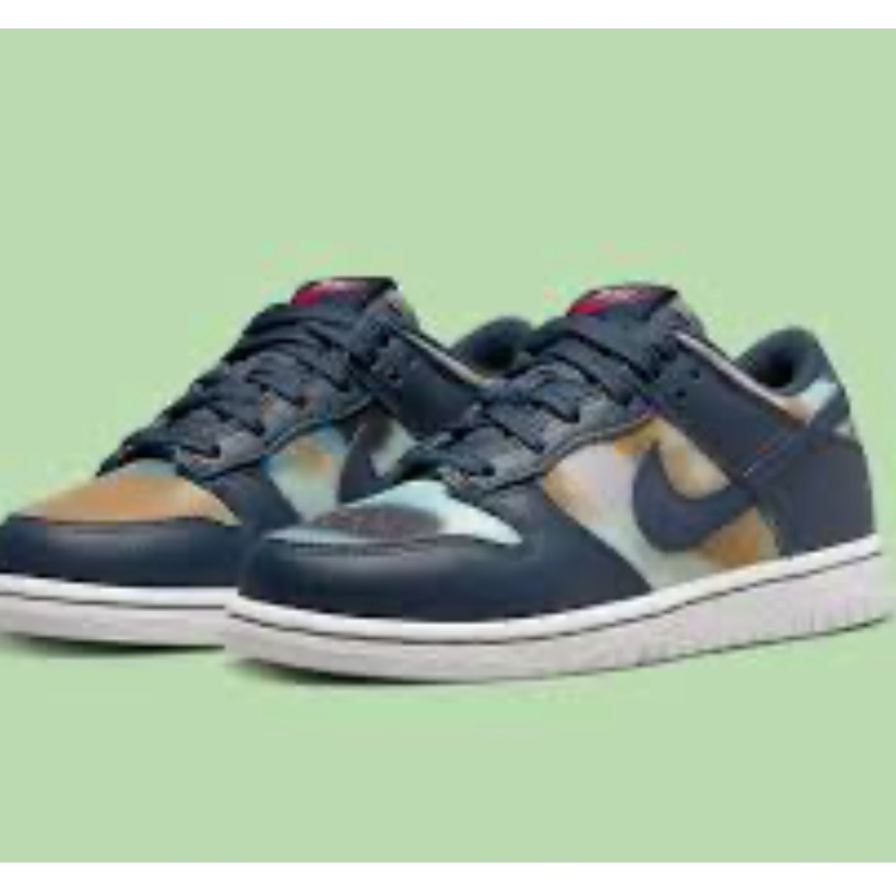 Big Kids Nike Dunk Low Graffiti